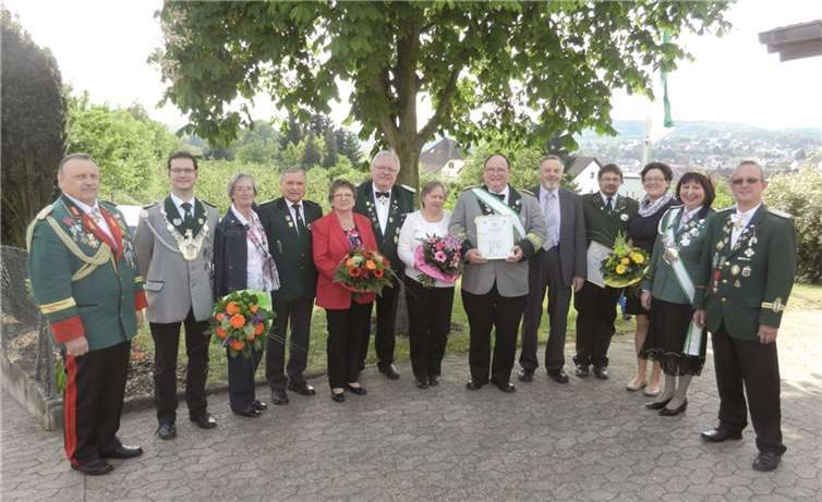 Die ehemaligen Vorstandsmitglieder wurden verabschiedet.privat