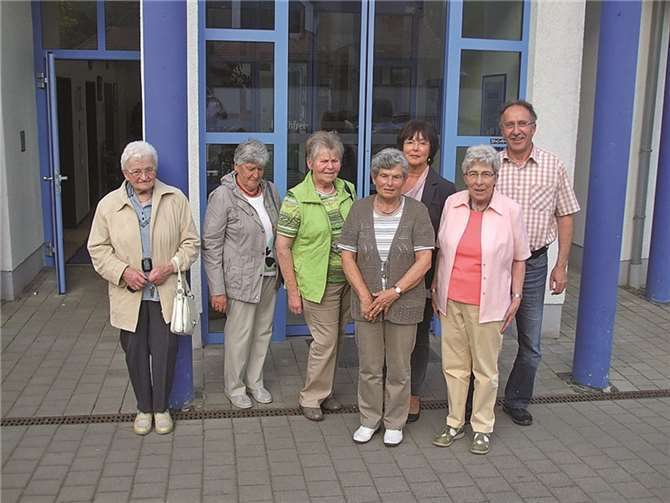 Die ehrenamtlichen Helfer aus dem Seniorenheim „Maria vom Siege“ beim Diözesantreffen in Trier.prvat