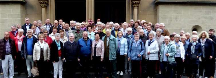 Die eindrucksvolle Apollinaris - Wallfahrtskirche in Remagen bildete die erste Station der SMB-Dompilger. PRESS
