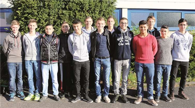 Die eingesetzten Spieler (von links nach rechts): Marvin Meyer, Philipp Kriechel, Koray Kocak, Florian Schilling (1 Tor), Hakan Akman (1 Tor), Daniel Niedzwiecki, Luca Gilles, Janik Engelhardt, Mert Balik, Caner Yesil, Roman Kötter, Isa Eray Kocak (3 Tore), Daniel Su. Nicht abgebildet: Turan Levent (4 Tore). Privat