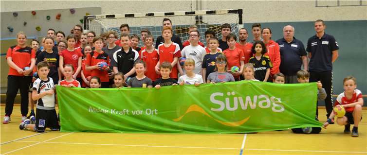 Die eintägige Veranstaltung der SF Puderbach stieß bei den jungen Handballern auf große Begeisterung. Foto: privat