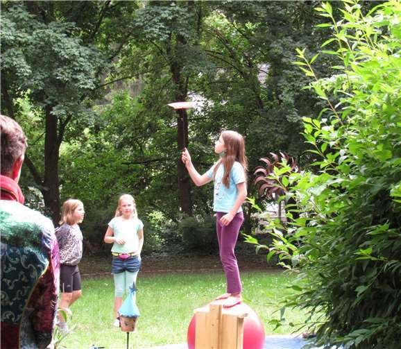 Die einzelnen Jongleure zeigten ihr Können.