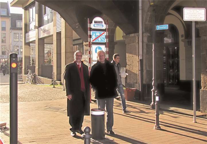 Die elektronische Sperrung soll den Bewohnern der Koblenzer Altstadt etwas mehr Abend- und Nachtruhe verschaffen. privat