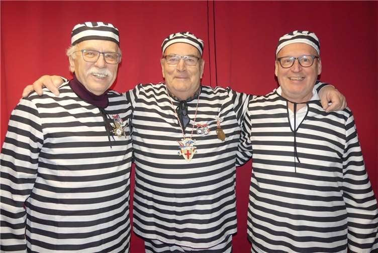 Die engagierte Oldie-Truppe der Prisoners versah bei ihremAuftritt bekanntes Liedgut mit eigenen amüsanten Texten.