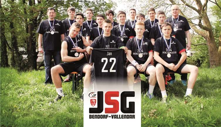 Die erfolgreiche C-Jugend im Rahmen ihres Saisonabschlusses. privat