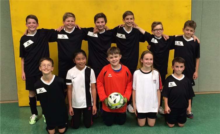 Die erfolgreiche D-Jugend des JSG Wershofen ist sehr glücklich mit ihrer Leistung. privat