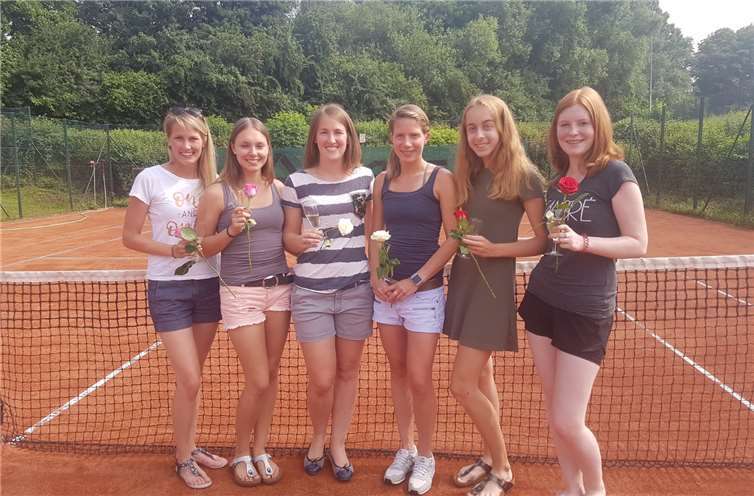 Die erfolgreiche Damenmannschaft des SC Niederzissen (v.l.) Tabea Heuer, Julia Adam, Katrin Wunderlich, Anika Adams, Marie Kulmus, Kira Stoll. privat