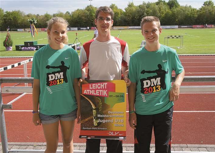 Die erfolgreiche Jugend bei den Deutschen Meisterschaften. privat