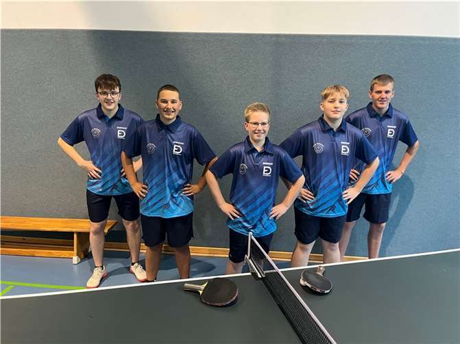 Die erfolgreiche Jugendmannschaft.  Foto: TTG Nettetal