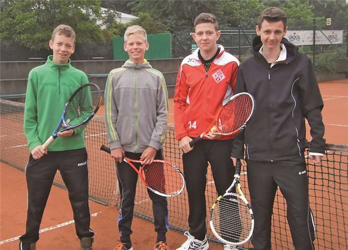 Die erfolgreiche Jugendmannschaft des TC Obere Grafschaft. Privat