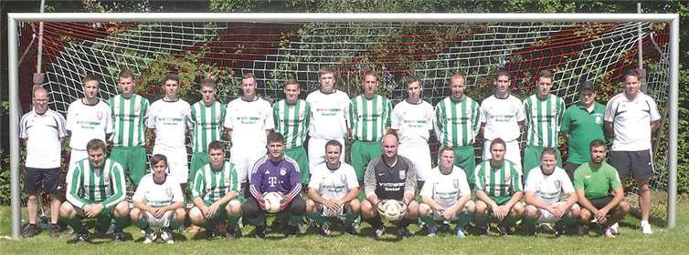 Die erfolgreiche Mannschaft des FC Burgen 1919 e. V. privat