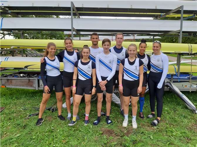 Die erfolgreiche Mannschaft des Koblenzer Ruderclubs Rhenania.Foto: privat