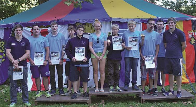 Die erfolgreiche Mannschaft des VfL Brohl.privat