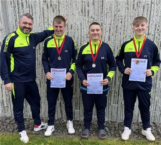 Die erfolgreiche Tischtennisjugend der TTG. Quelle: TTG Nettetal