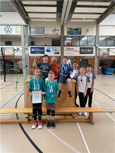 Die erfolgreiche U 12-Mannschaft.  Foto: TVV