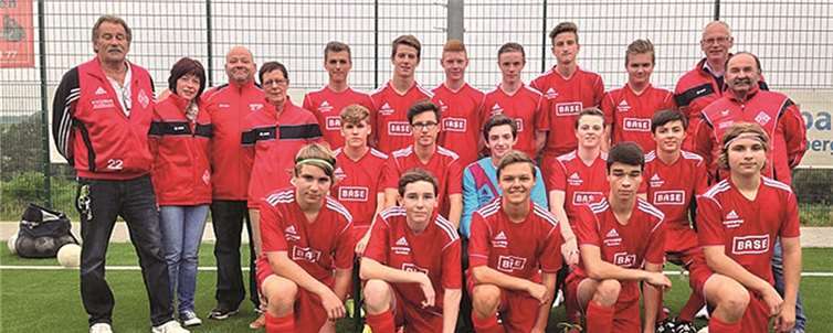 Die erfolgreiche U 17 des Grafschafter SV geht in die Winterpause.privat