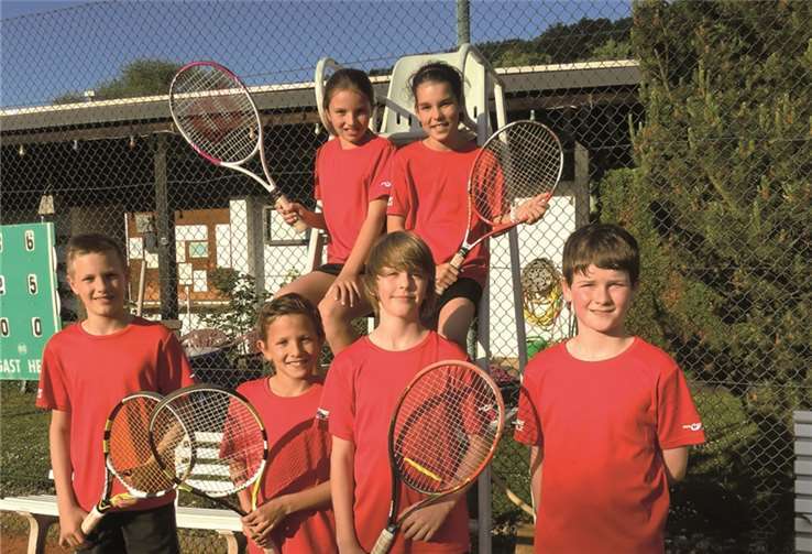 Die erfolgreiche U12 des TC Kobern-Gondorf. privat