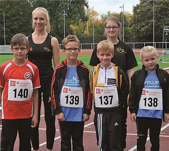 Die erfolgreichen Adenauer Leichtathleten.privat
