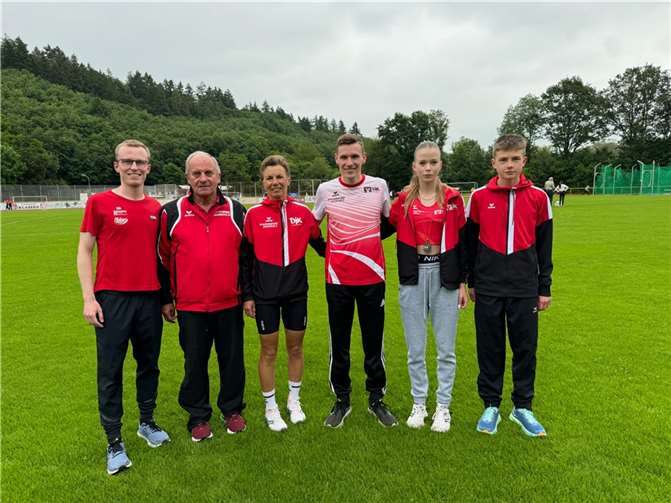 Die erfolgreichen Athleten.  Foto: privat