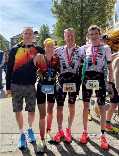 Die erfolgreichen Athleten. Foto: privat