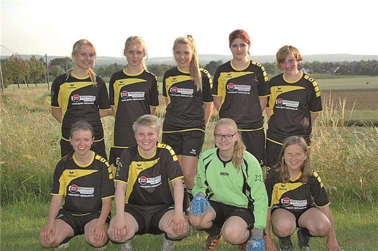 Die erfolgreichen B-Juniorinnen des FC Flerzheim. privat