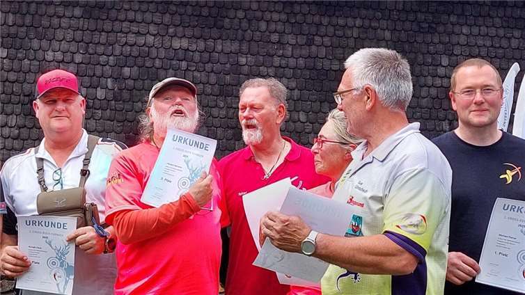 Die erfolgreichen Bogensportler. Foto: privat