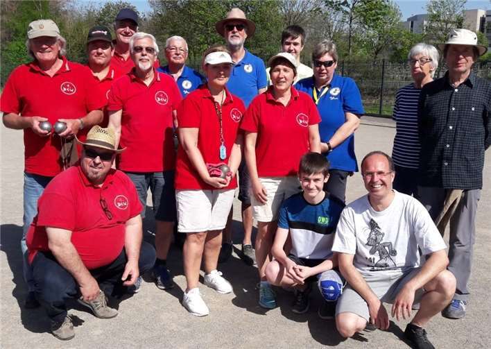 Die erfolgreichen Boulefreunde sind nun unter den besten 32 Bouleclubs in NRW. Foto: privat