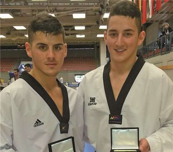 Die erfolgreichen Brüder (v.li.n.re.): Emre Aksu, Tuna Aksu.