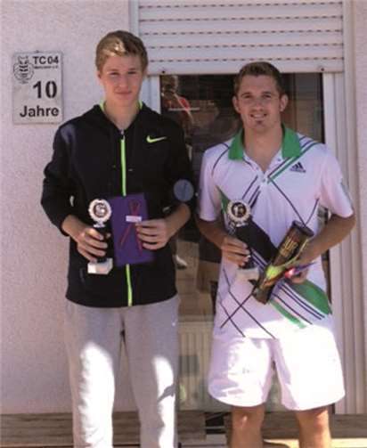 Die erfolgreichen Herren der Gruppe A: Kai-Uwe Hirsch und Hendrik Schneider.privat