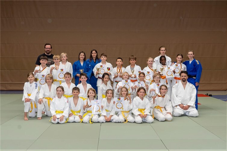 Die erfolgreichen Judoka des JC Neuwied