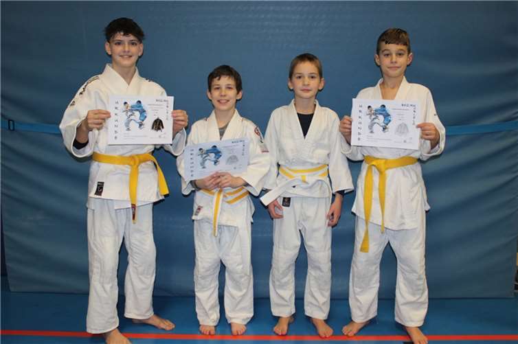 Die erfolgreichen Judokas des Turner-Bund 1867 e.V. Andernach. Foto: privat