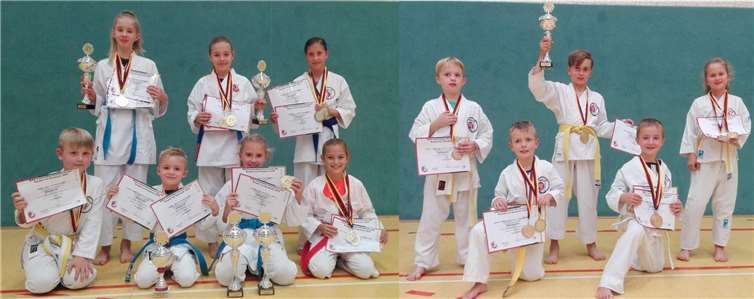 Die erfolgreichen Kämpfer des Karate-Club Puderbach e.V.Foto: privat