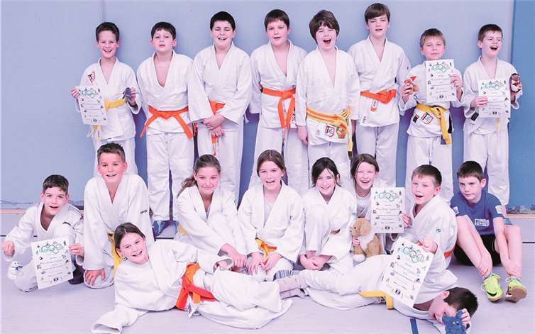 Die erfolgreichen Kämpferinnen und Kämpfer des TV Cochem.Privat