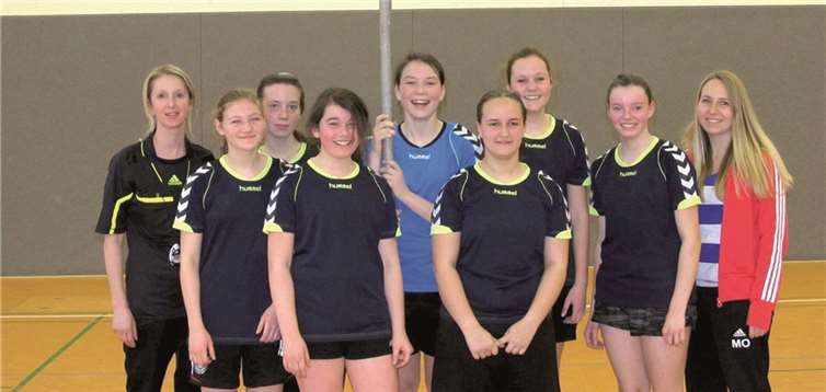 Die erfolgreichen Korbballerinnen des TV Kärlich. privat