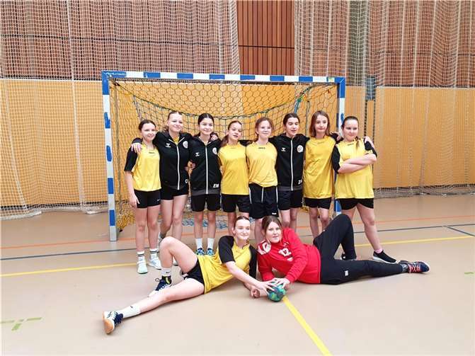 Die erfolgreichen Mädchen der IGS Maifeld.  Foto: Lara Weinand