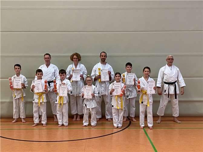 Die erfolgreichen Prüflinge.  Foto: privat