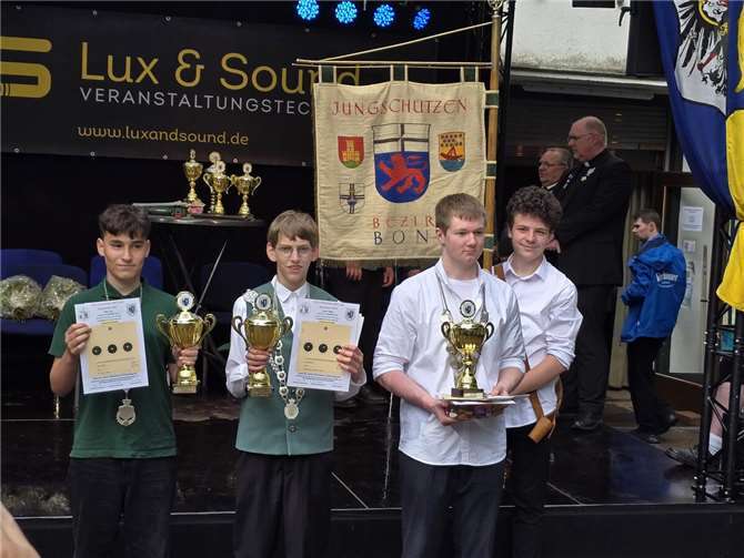 Die erfolgreichen Schützen. Foto: privat