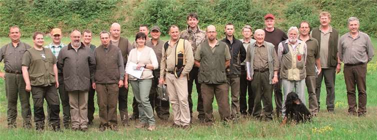 Die erfolgreichen Schützen. privat
