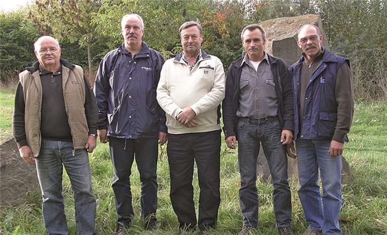 Die erfolgreichen Schützen (v.l.) W. Rüber, G. Greßler, H.G. Krajewski, H. Immisch, H.W. Schneider. Auf dem Foto fehlt Evelin Diensberg.  Privat