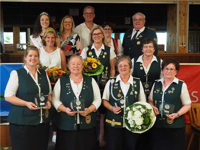 Die erfolgreichen Schützinnen.