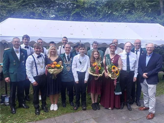 Die erfolgreichen Schützinnen und Schützen.  Foto: Michelle Salz