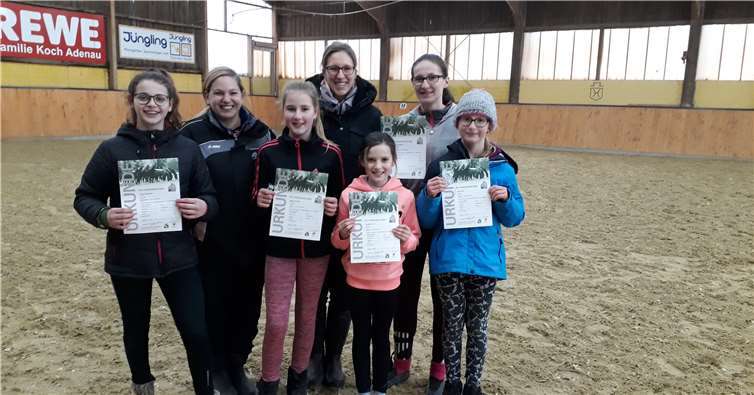 Die erfolgreichen Sportlerinnen des TuWi Adenau.Foto: privat