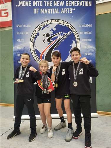 Die erfolgreichen Sportlerinnen und Sportler. Foto: privat