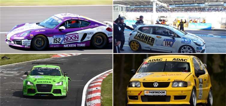 Die erfolgreichen Sportwagen des MSC Sinzig beim ADAC Zürich 24h-Rennen.privat