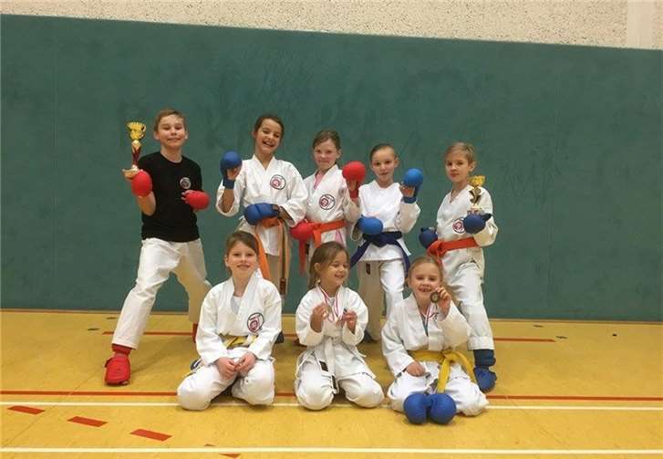 Die erfolgreichen Starter am Holzbachtal-Cup 2015.Privat