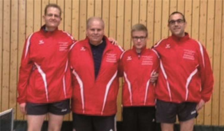 Die erfolgreichen Tischtennis-Herren des SV Hatzenport-Löf. privat