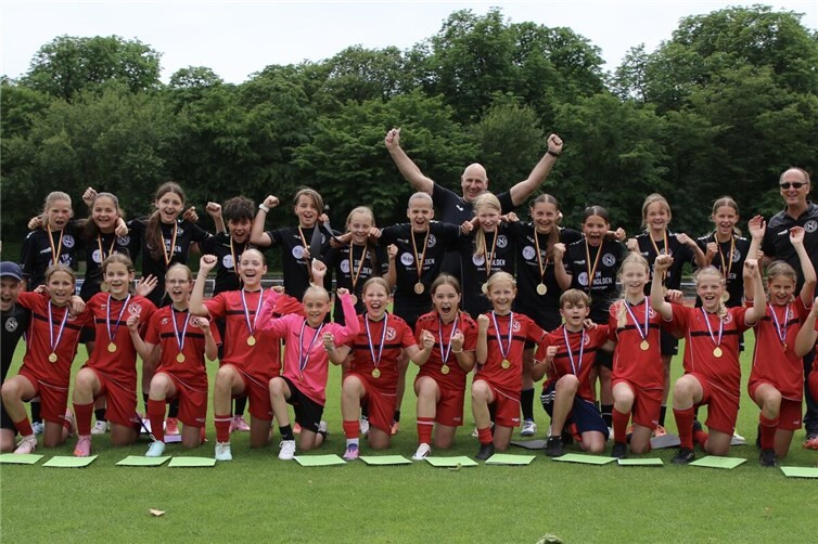 Die erfolgreichen U13-Mädels des SC 13 Bad Neuenahr 