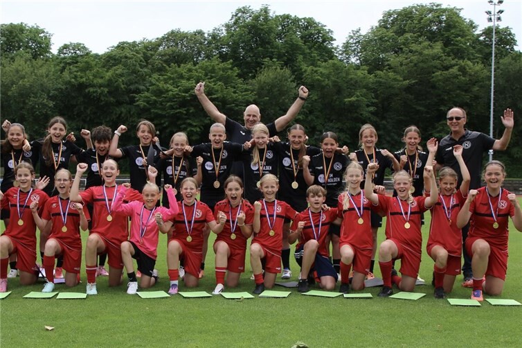 Die erfolgreichen U13-Mädels des SC 13 Bad Neuenahr