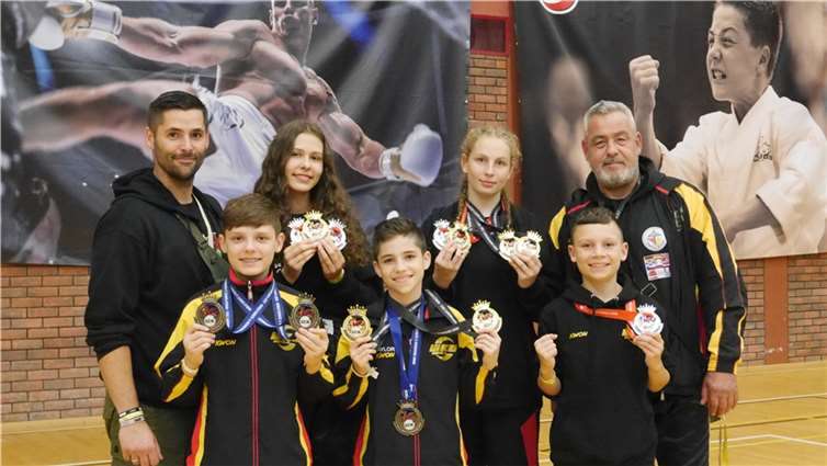 Die erfolgreichen WM-Teilnehmer.  Foto: privat