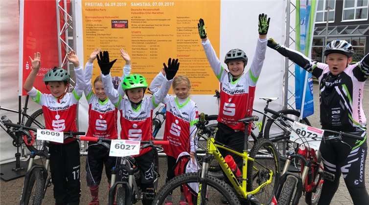 Die erfolgreichen jungen Starter des RSV Sturmvogel.Foto: privat